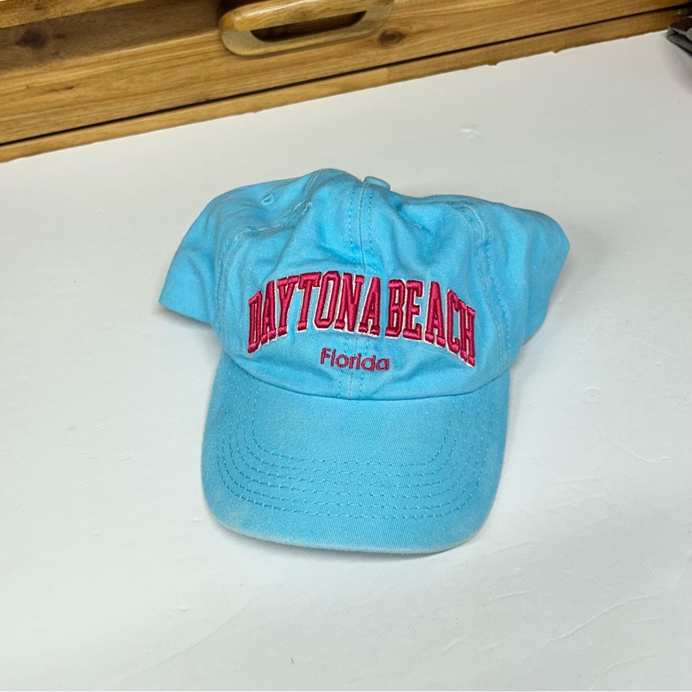 Robin Ruth 3D Embroidered Aqua Daytona Beach‎ Hat
